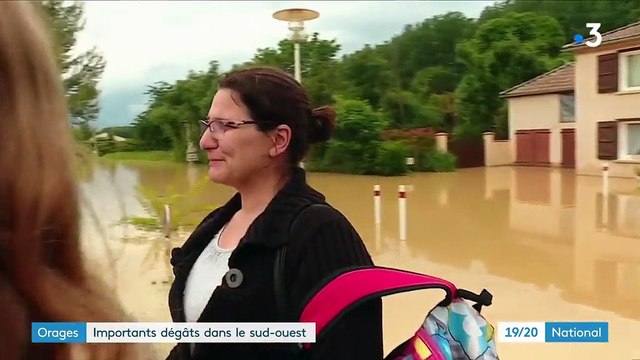 Orages : importants dégâts dans le Sud-Ouest