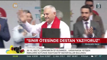 Başbakan Yıldırım açılış yaptı