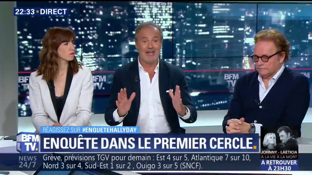 Laeticia Hallyday a fait une espèce de vide sanitaire autour de Johnny, selon Roland Perez