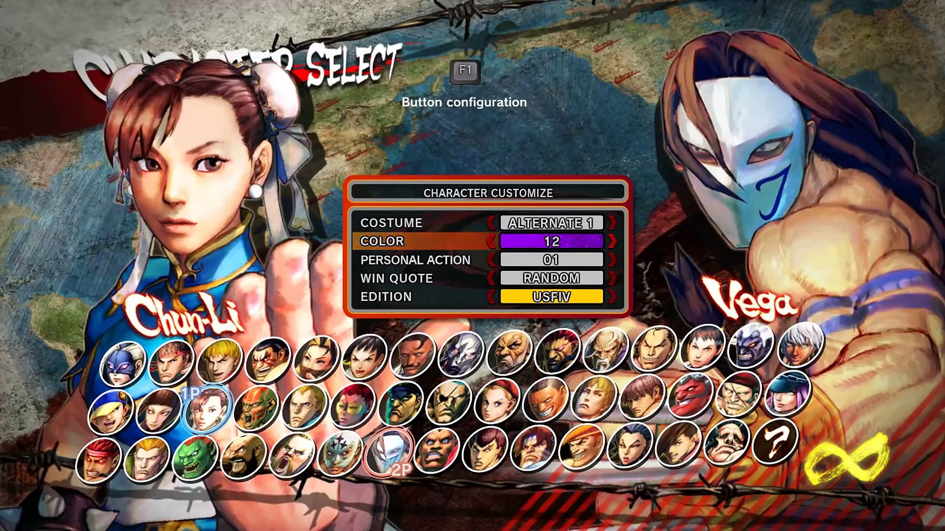Chun Li vs. Vega Diorama (Street Fighter 4)