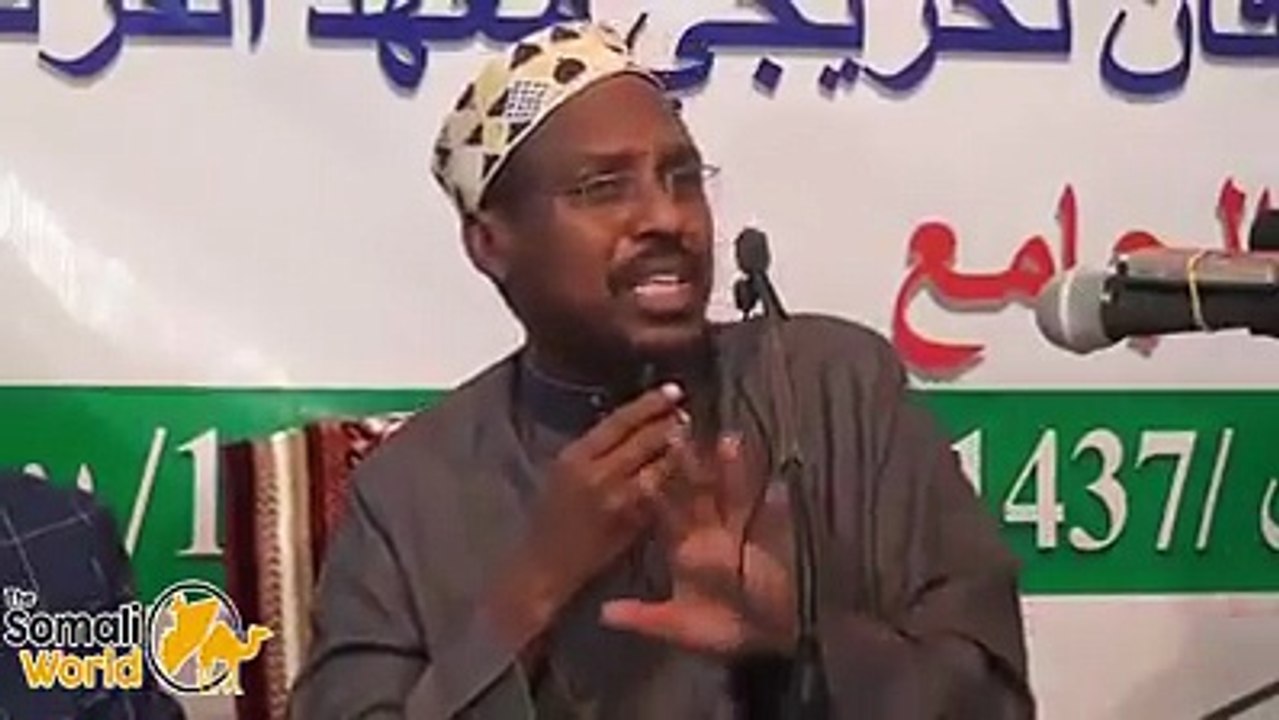 Sheekh Mustafe oo Somalida runta u sheegay "Somalia gumeysi kuma jirto ee inaga ayaa is haysanee hadaynu caqli keeno WEYNU JIRI DOONAA hadii kalena aqbala waa L