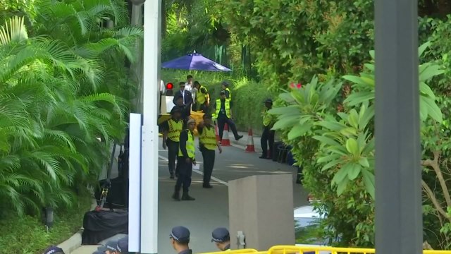 세기의 담판 앞둔 회담장 철통 경계 / YTN