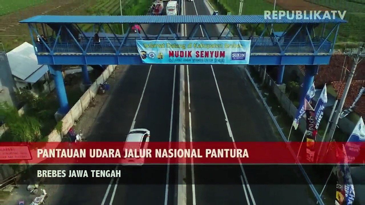 Pantauan Udara Jalan Nasional Pantura