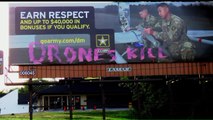 `No Respect:` US Army Billboard in Des Moines Defaced by Christian Political Artist