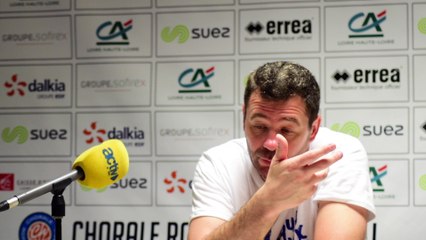 2017/18 Réactions après Chorale - Fos (68-72, PO Finale aller)