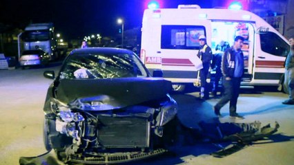 'Dur' ihtarına uymadı yaşanan kovalamaca kazayla sonuçlandı: 4 yaralı