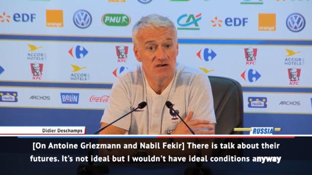 Griezmann is staying in Spain - Deschamps