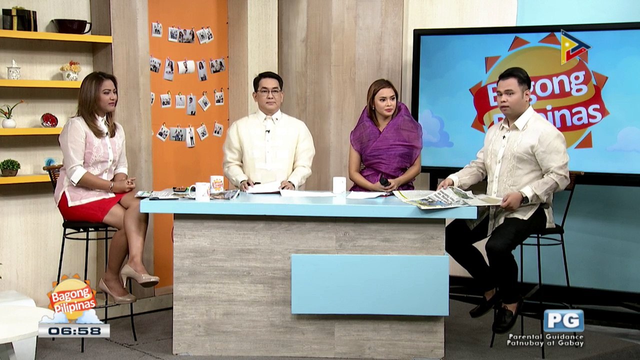 NEWS & VIEWS: 'One-time shot' at peace; Oil prices rolled back for 2nd week; PHLPost releases commemorative stamps to mark Philippine Independence Day