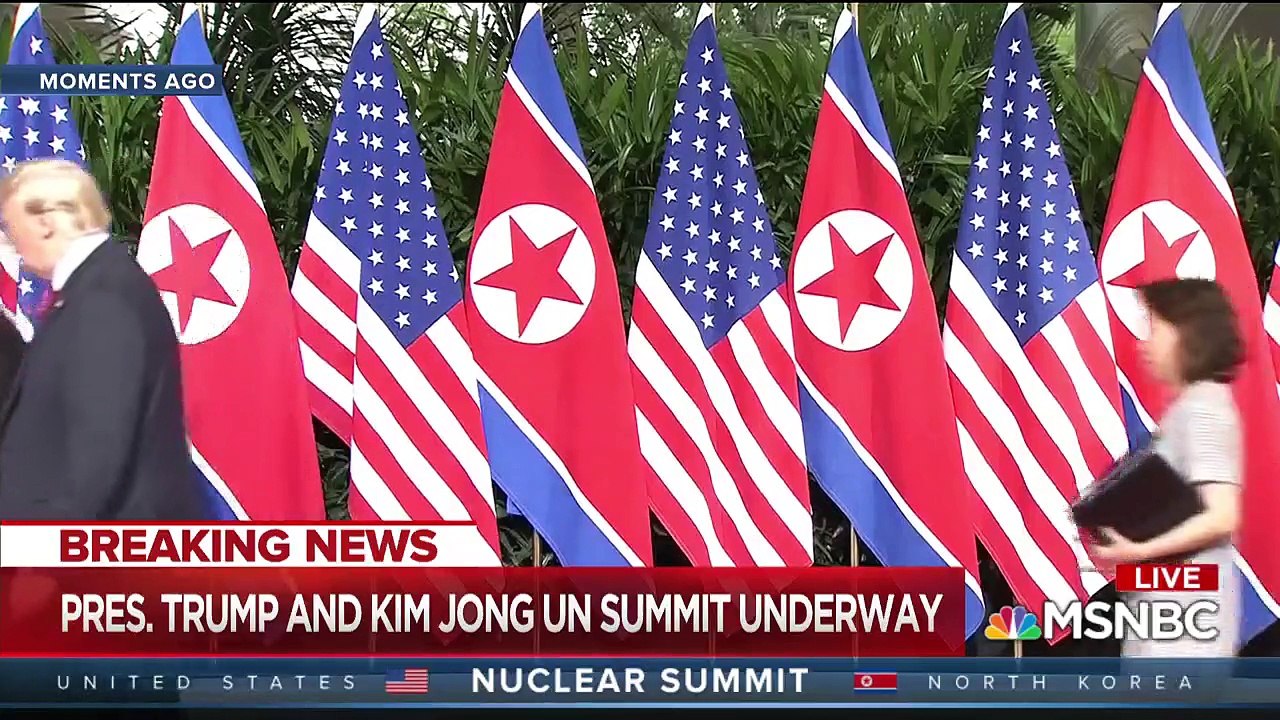 This is the translation of what Kim Jong-un said to Trump in their brief photo-op