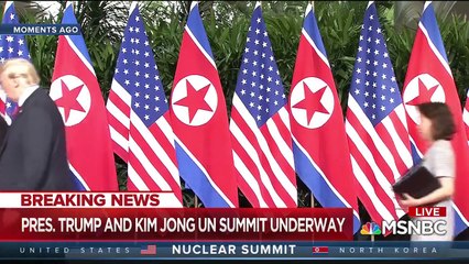 This is the translation of what Kim Jong-un said to Trump in their brief photo-op
