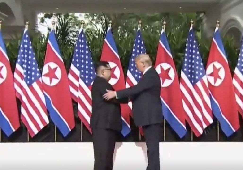 Donald Trump and Kim Jong-un Meet for Historic Nuclear Summit