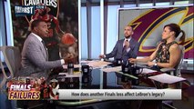 Cris Carter reveals why LeBron James is now going to LA Lakers | NBA | FIRST THINGS FIRST