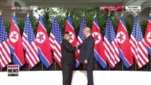 Historic First Meeting of Kim Jong-un, Donald Trump