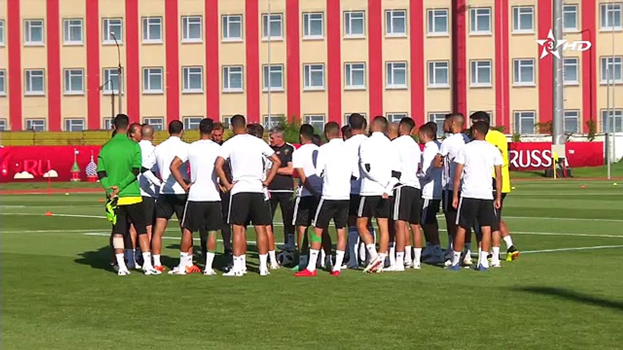 تقرير الرياضية عن استعدادات المنتخب الوطني لمباراة ايران في المونديال