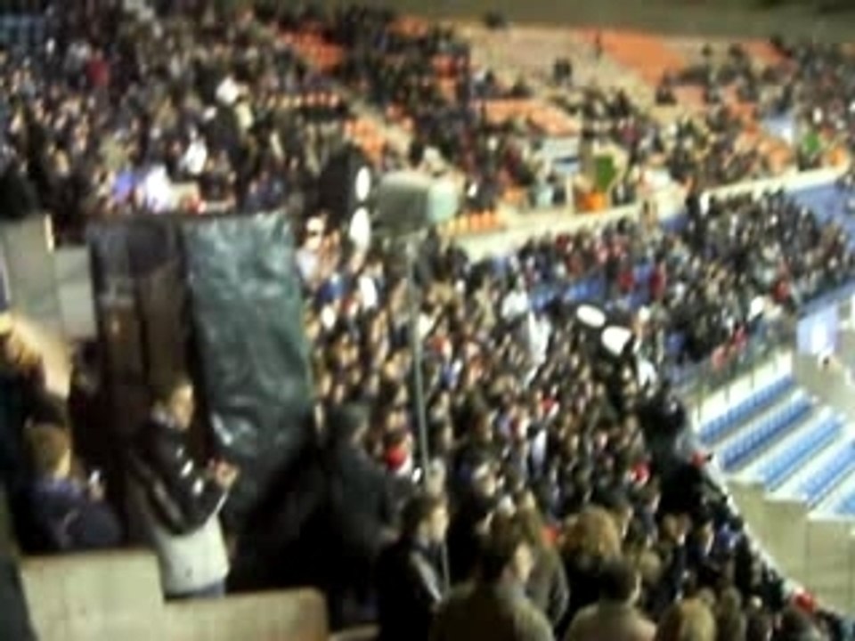 RCS - Rennes : tifo UB90 "la fièvre du samedi soir"