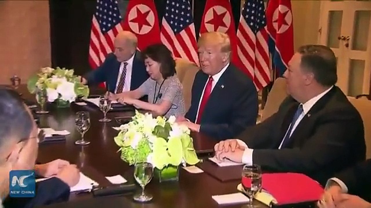 VIDEO - Rencontre Kim Jong-un et Trump à Singapour  ?