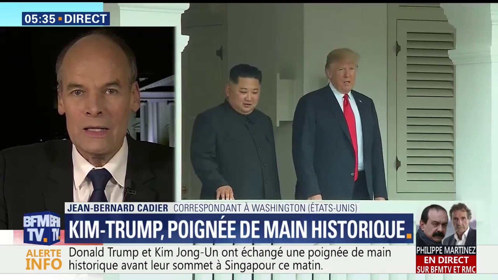 Rencontre Kim-Trump: “Oui, Donald Trump marque des points: mais maintenant,  il va devoir apporter des résultats concrets” (Jean-Bernard Cadier) - Vidéo  Dailymotion