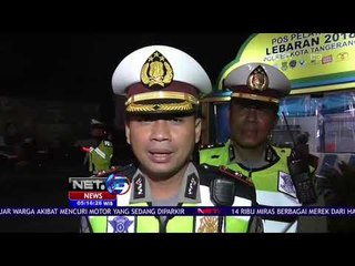 Pemudik Motor Padati Jalan Raya Serang NET5