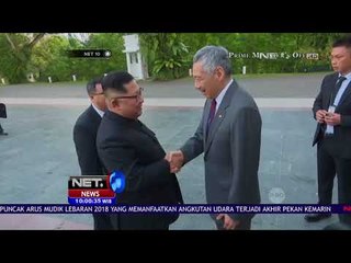 Donald Trump dan Kim Jong Un Tiba di Singapura - NET 10
