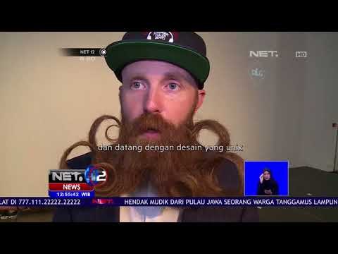 Kompetisi Jenggot di Prancis, Kreasikan Jenggot Beragam Gaya - NET 12