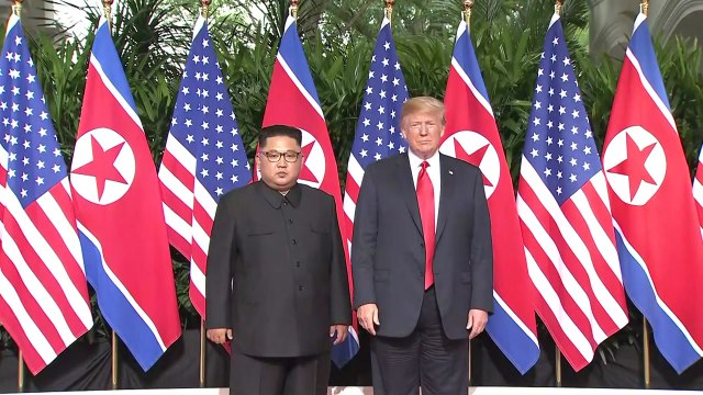 으르렁대던 두 정상, '한반도 운명' 가를 45분의 담판 / YTN