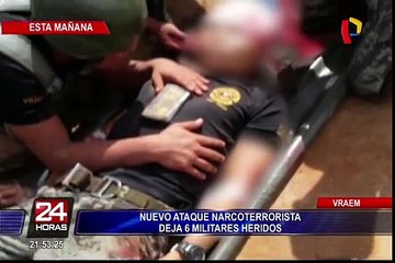 VRAEM: Reportan nuevo ataque narcoterrorista en base militar