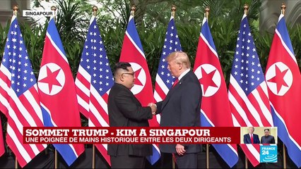 Sommet Trump-Kim : "Donald Trump a satisfait sa base électorale"