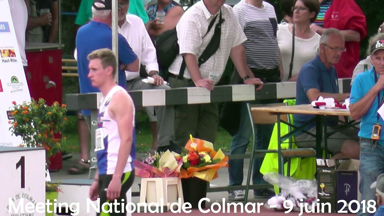 Meeting National de Colmar 2018 400m haies Masculin