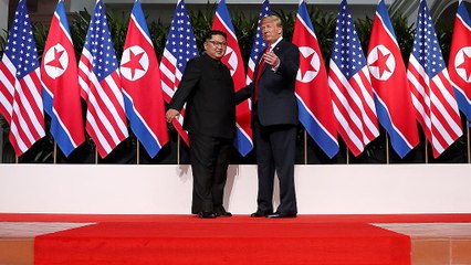 Historic handshake kicks off Trump-Kim talks