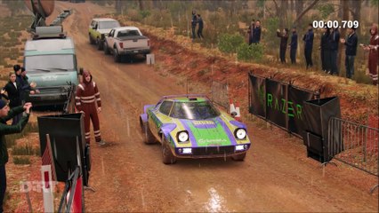 DiRT 4 Fly Cam Dalmorton Farm Historic Intercontinental Series Fitzroy Australia Ev3 St3