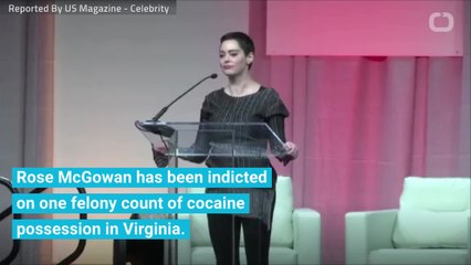 Rose McGowan Indicted For Cocaine Possession