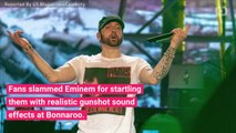 Eminem Slams Report Of Realistic Gunshot Effects During Concert