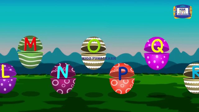 Suprise Eggs Phonics Song for Kids- Alphabets Phonic Song- ABC Surprise Eggs Song-Kidz Fun and Learn