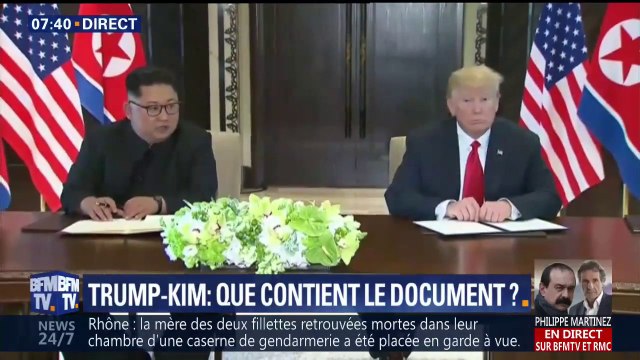 Le monde verra un changement majeur se produire , annonce Kim Jong-Un après sa rencontre avec Donald Trump