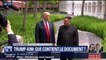 Donald Trump évoque une "rencontre fantastique" qui a permis de faire "beaucoup de progrès" avec Kim Jong-Un