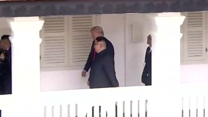 [현장영상] 확대회담 종료...트럼프·김정은 오찬장으로 이동 / YTN