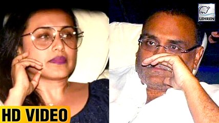 Rani Mukerji & Aditya Chopra Meet Karan Johar Post Dhadak Trailer