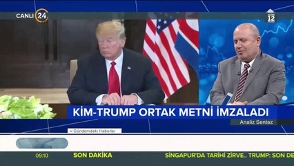 Tarihi zirve Singapur'da başladı