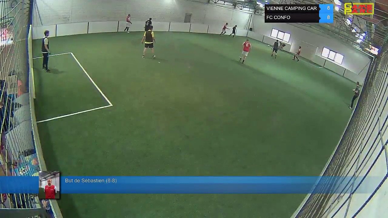 But de Sébastien (8-8) - VIENNE CAMPING CAR Vs FC CONFO - 11/06/18 20:00 - LIGUE 3