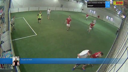 Faute de Allan - LES CASSES-NOISETTES Vs KRAMP - 11/06/18 21:00 - LIGUE 3 - Poitiers Game Parc