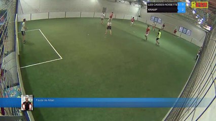 Faute de Allan - LES CASSES-NOISETTES Vs KRAMP - 11/06/18 21:00 - LIGUE 3 - Poitiers Game Parc