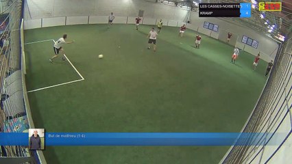 But de matthieu (1-4) - LES CASSES-NOISETTES Vs KRAMP - 11/06/18 21:00 - LIGUE 3