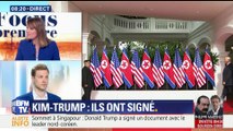 Focus Première: Sommet de Singapour, les deux dirigeants signent un accord global