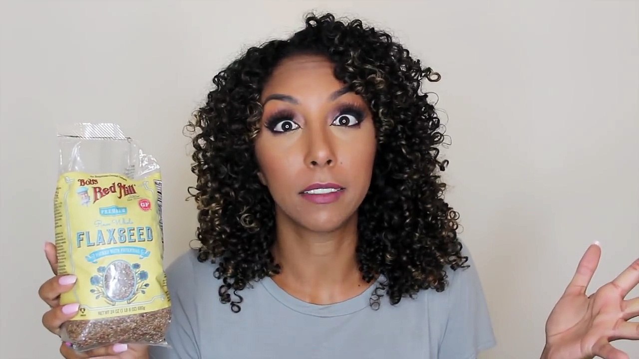 DIY Flaxseed Hair Gel! Does it REALLY work - BiancaReneeToday