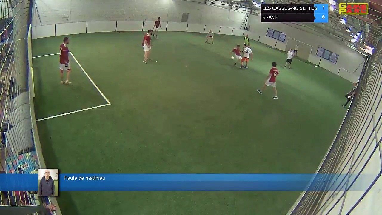 Faute de matthieu - LES CASSES-NOISETTES Vs KRAMP - 11/06/18 21:00 - LIGUE 3 - Poitiers Game Parc