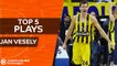 Top 5 plays, Jan Vesely, All-EuroLeague First Team