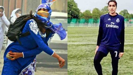 Afshan Ashiq जो Stone Pelter से बनी J&K Women Football Team Captain | वनइंडिया हिंदी