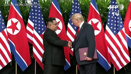 Kim verpflichtet sich zu "kompletter Denuklearisierung"
