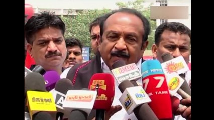 வாஜ்பாய் உடல்நலம் தேறி வருகிறது- வைகோ-வீடியோ