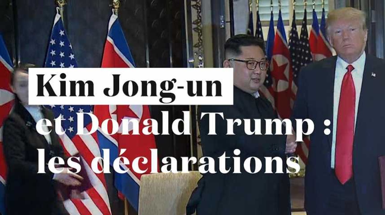 Trump : "Je vais inviter Kim Jong-un à la Maison-Blanche"